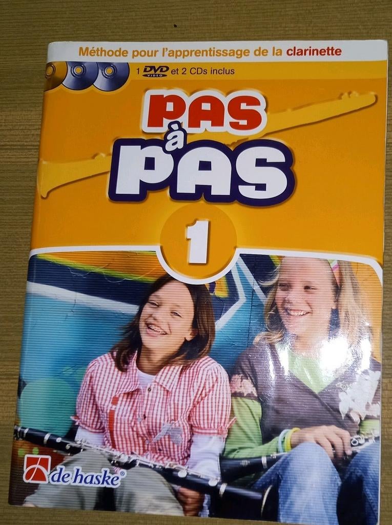 Clarinette pas à pas 1 a discuter, CD & DVD, Enlèvement ou Envoi, Comme neuf