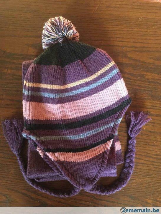 Ensemble bonnet écharpe 8 ans, Enlèvement ou Envoi, Utilisé, Fille, Écharpe