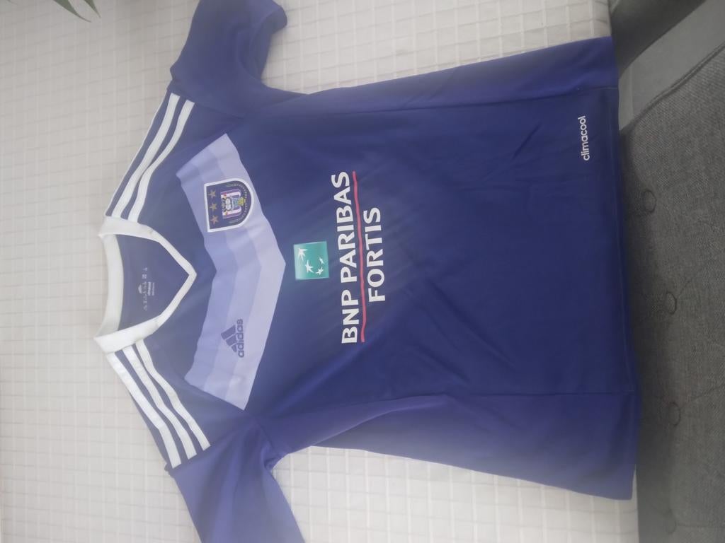 Truitje en broekje rsc anderlecht met bedrukking stanciu., Ophalen of Verzenden, Zo goed als nieuw