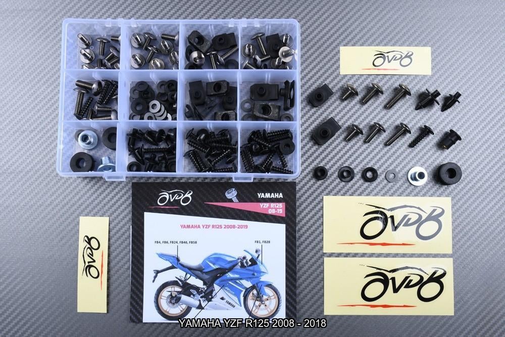 Kuip bouten set voor YAMAHA YZF R125 2008 2018 2014, Ophalen of Verzenden, Nieuw