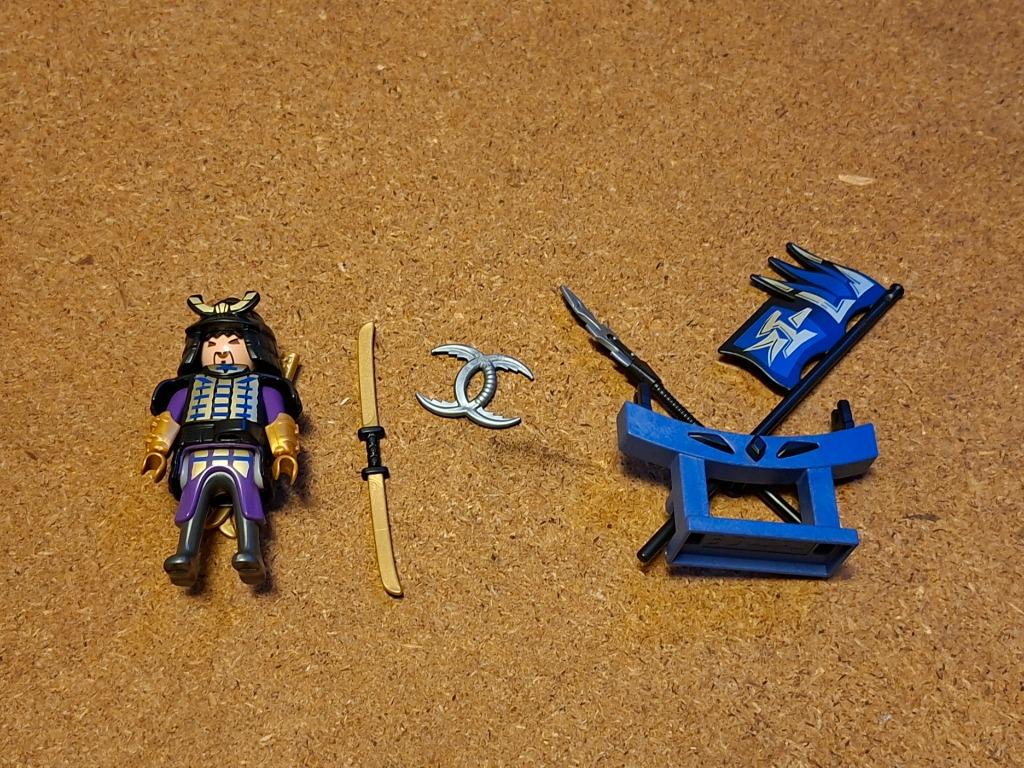 Playmobil 4789 Aziatische krijger met wapenarsenaal, Ophalen, Gebruikt, Complete set