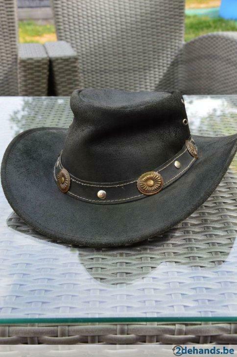 Australische leren hoed voor kleine kindjes, Ophalen, Gebruikt, Cap