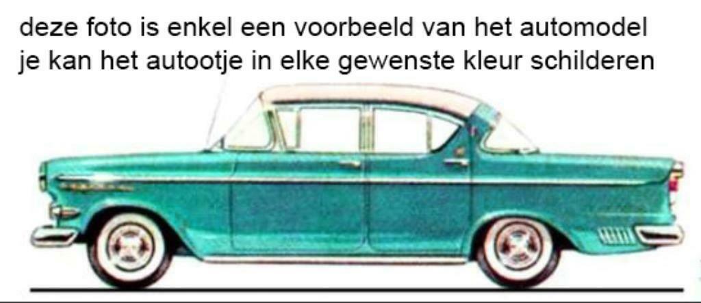 Hostaro Opel Kapitän 1958-1959 Kit Zelfbouwpakket, Hobby en Vrije tijd, Modelbouw | Auto's en Voertuigen, Nieuw, Auto, Verzenden