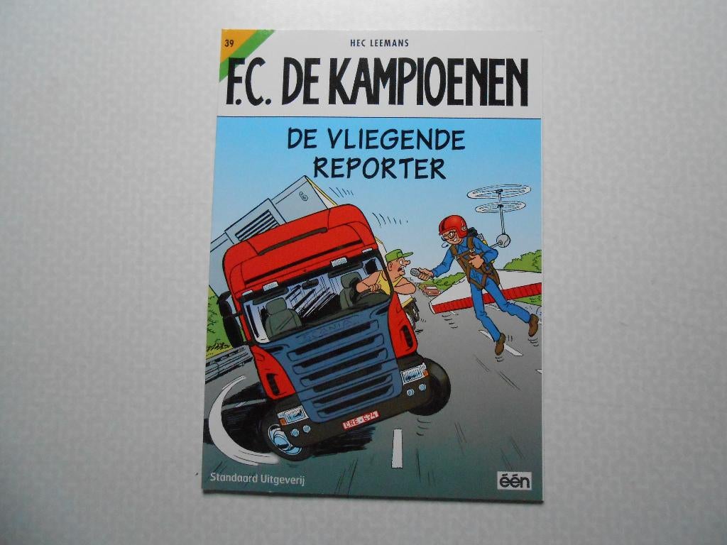 F.C. De kampioenen 39 De vliegende reporter 2005 1ste druk., Boeken, Stripverhalen, Nieuw, Eén stripboek, Ophalen of Verzenden