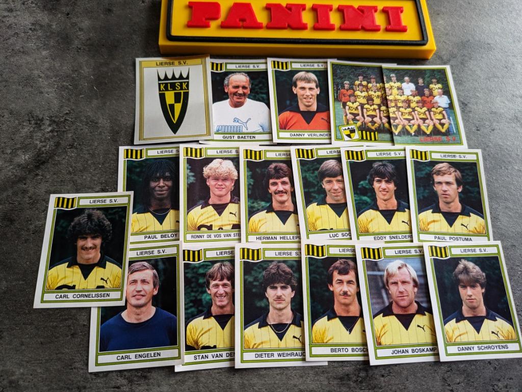 PANINI FOOTBALL 84 LIERSE SV 18 STICKERS 1984, Verzenden