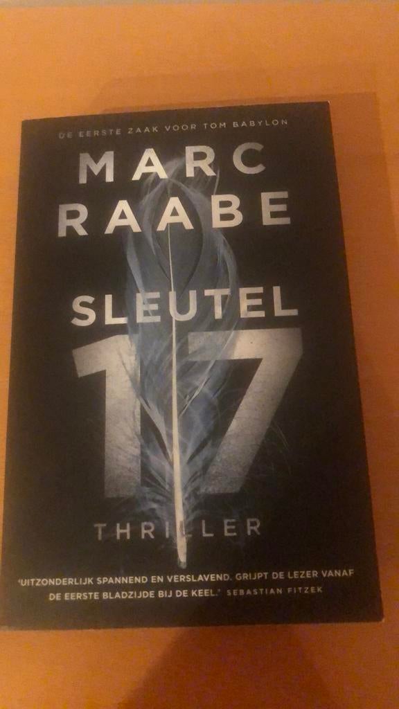 Sleutel 17 Marc Raabe, Ophalen of Verzenden, Zo goed als nieuw