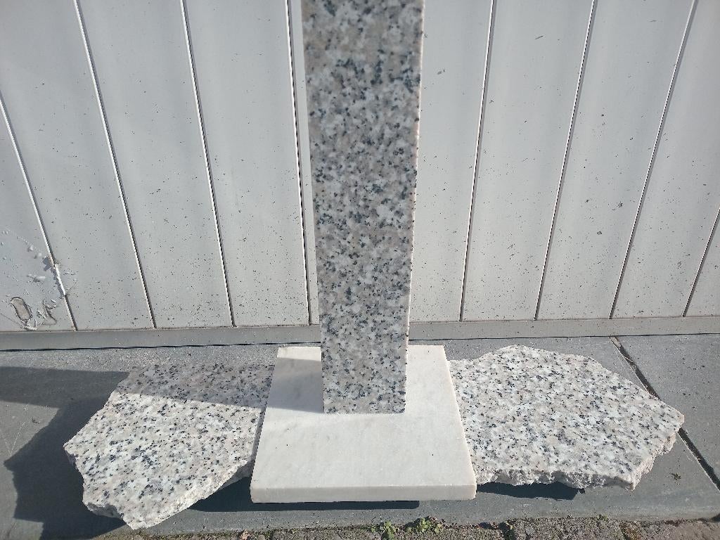 SOCLE EN MARBRE ET GRANIT, Enlèvement ou Envoi