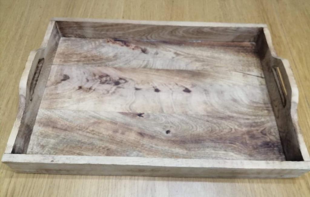 Plateau en bois brut, Enlèvement ou Envoi, Comme neuf, Rectangulaire, Bois