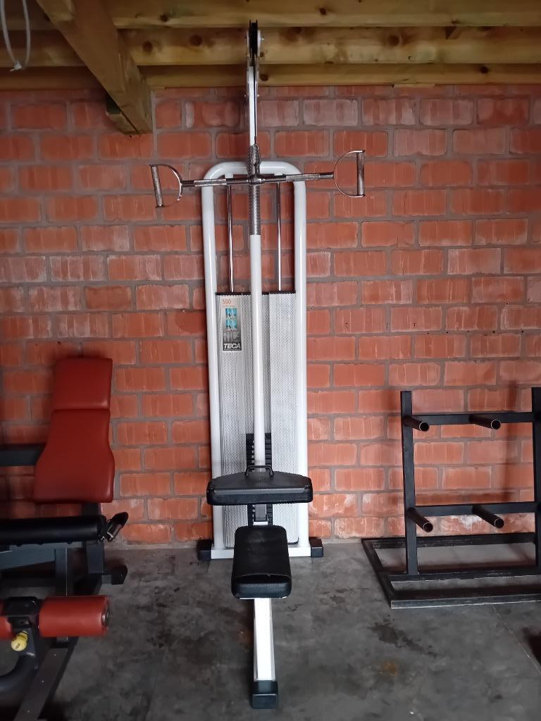 Teca Lat Pulldown, Sports & Fitness, Dos, Centrale électrique, Enlèvement, Utilisé