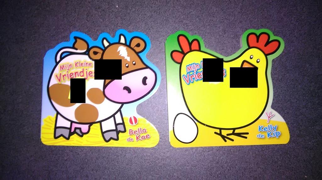 Leuke voorleesboekjes "Mijn kleine vriendjes", 2 stuks (nieu, Fictie algemeen, Jongen of Meisje, Nieuw, Ophalen of Verzenden