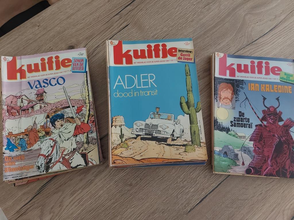 Volledige 44e jaargang Weekblad Kuifje, Série complète ou Série, Enlèvement, Utilisé