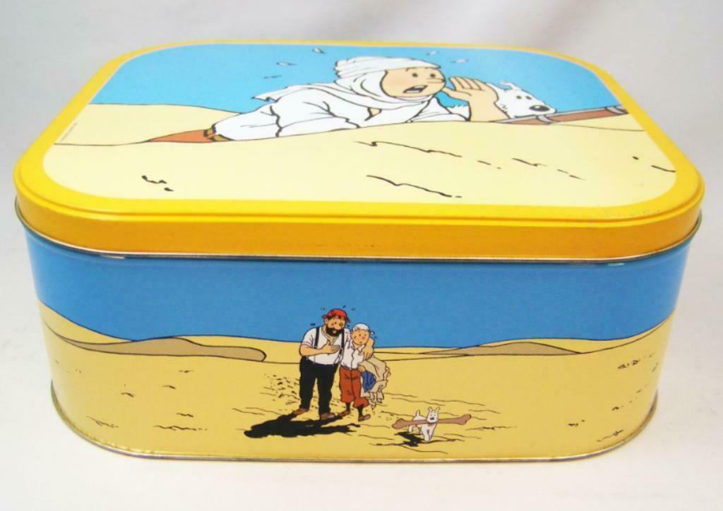 3 Boîte à chocolats Tintin Delacre, Collections, Enlèvement ou Envoi, Comme neuf