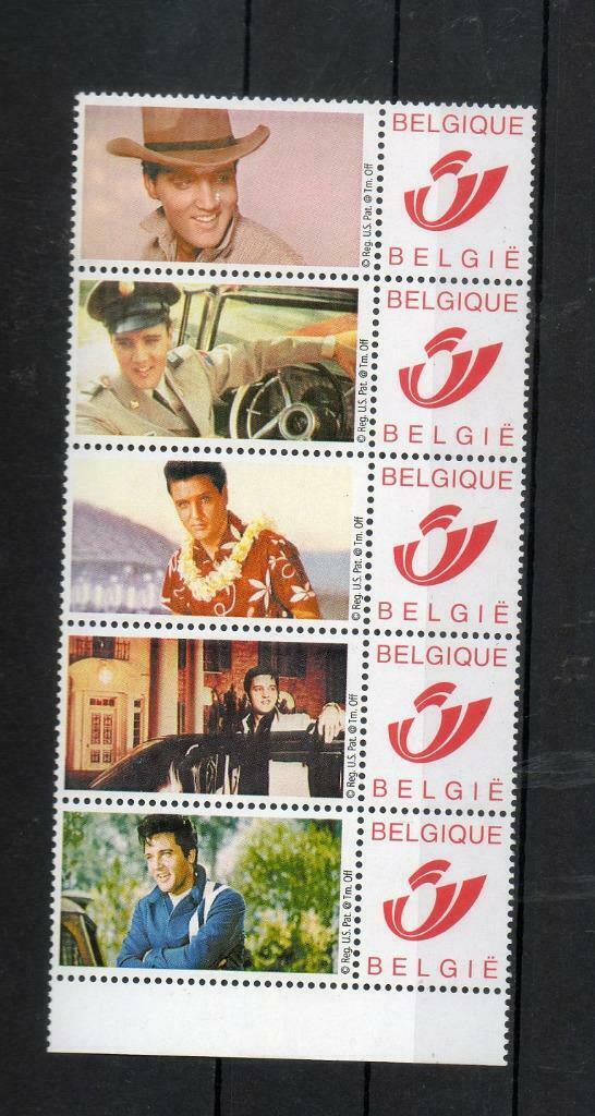 duostamps Elvis Presley, Postzegels en Munten, Ophalen of Verzenden