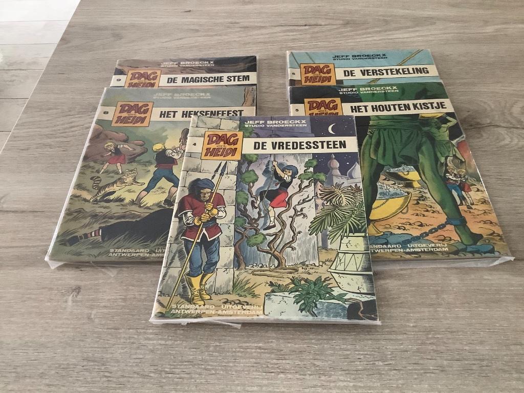Dag en Heidi verschillende strips (1981-1983), Boeken, Stripverhalen, Gelezen, Meerdere stripboeken, Ophalen of Verzenden