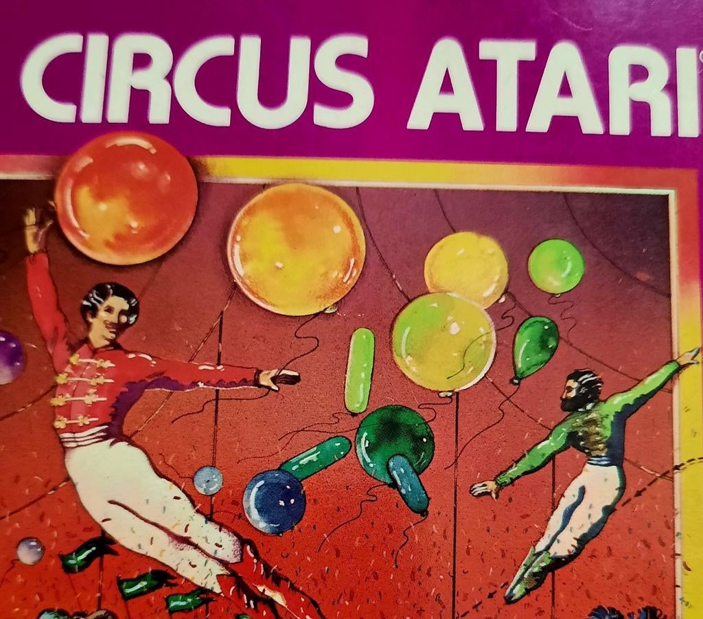 Atari vcs 2600 game Circus Atari, Ophalen of Verzenden, Gebruikt