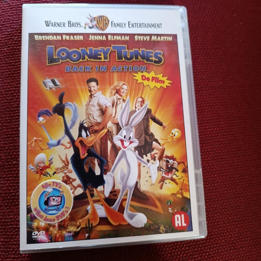 Dvd Looney tunes, Ophalen of Verzenden, Zo goed als nieuw