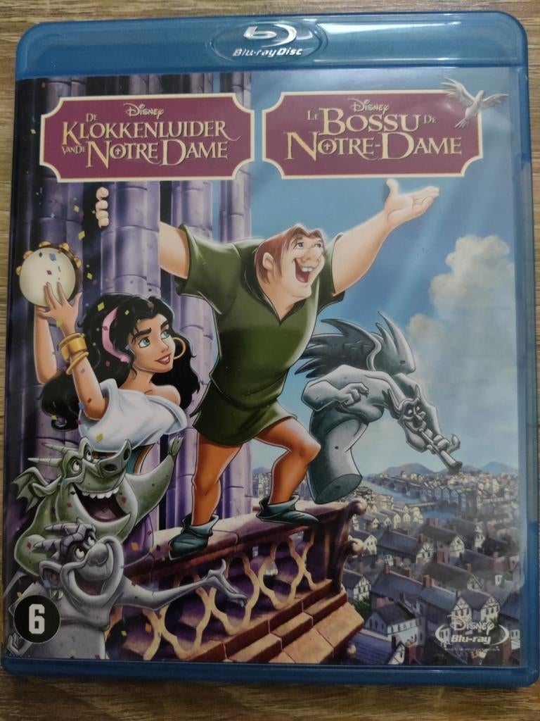De Klokkenluider/ Le Bossu de Notre Dame (Disney) Blu-ray, Ophalen of Verzenden, Zo goed als nieuw