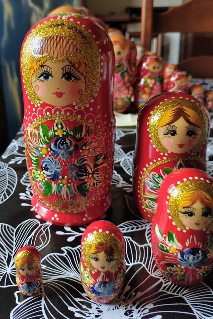 Traditionele Russische Matroesjka-poppen, Enlèvement, Neuf, Poupée