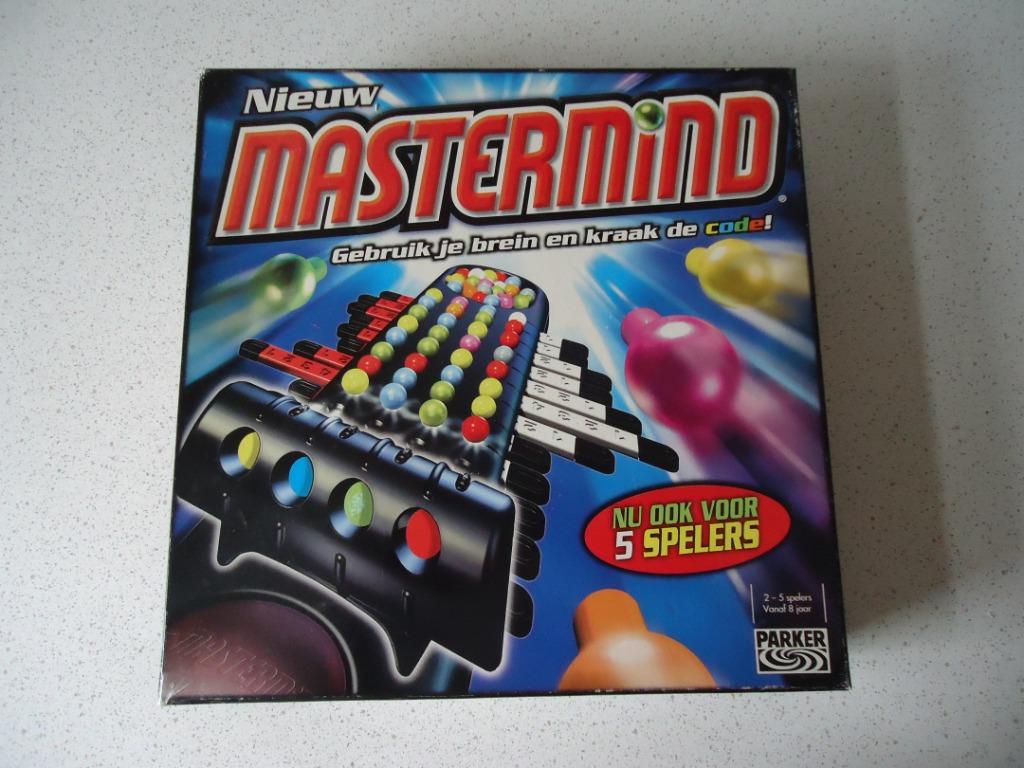 "Mastermind" van Parker Games en in goede staat !, Hobby en Vrije tijd, Gezelschapsspellen | Overige, Vijf spelers of meer, Ophalen of Verzenden