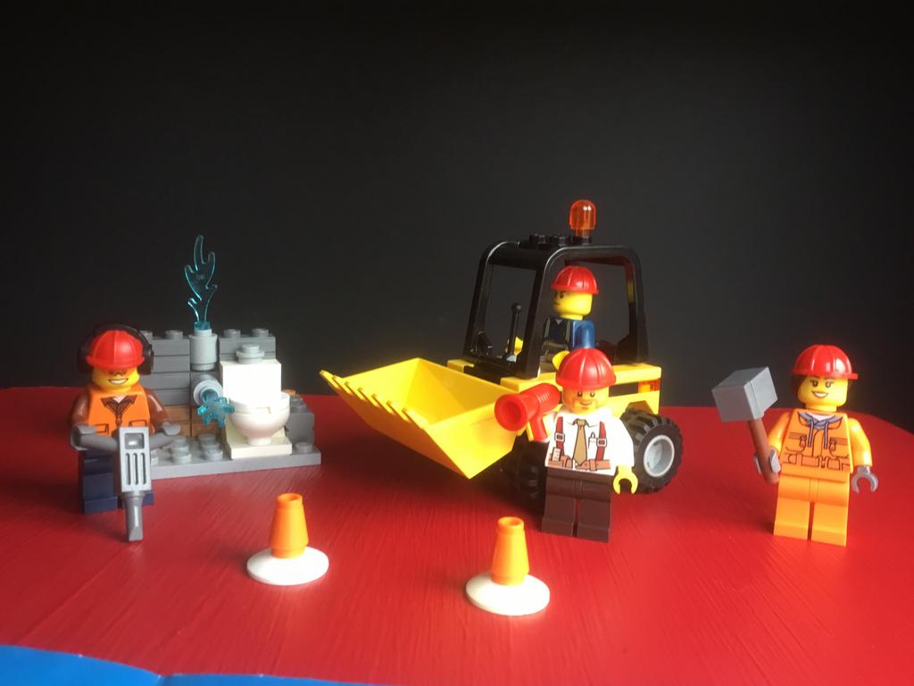 Lego 60072 - Sloop en constructie, Ophalen of Verzenden, Zo goed als nieuw, Lego