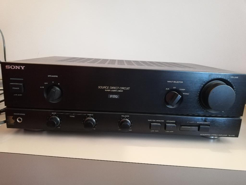 Sony TA-F170 versterker, Audio, Tv en Foto, Ophalen, Gebruikt, Sony, Minder dan 60 watt