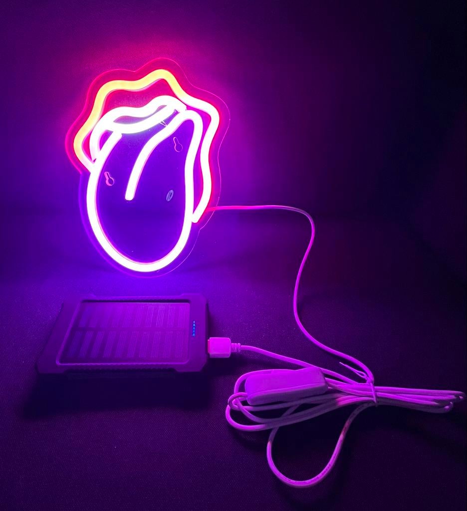 Neon Light Tong, Ophalen of Verzenden, Nieuw, Lichtbak of (neon) lamp