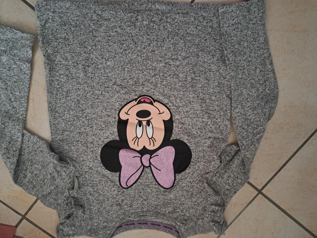 Pull maat 134 meisjes Mickey disney, Enlèvement ou Envoi, Comme neuf, Fille, Pull ou Veste
