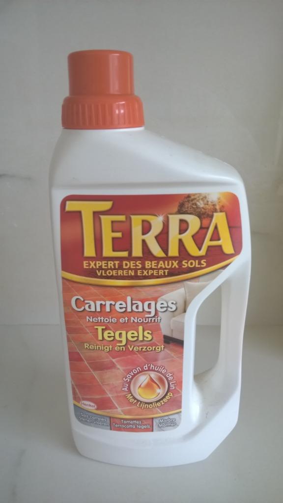 Terra tegels : :reinigt en verzorgt met lijnoliezeep, Ophalen of Verzenden, Schoonmaakmiddel