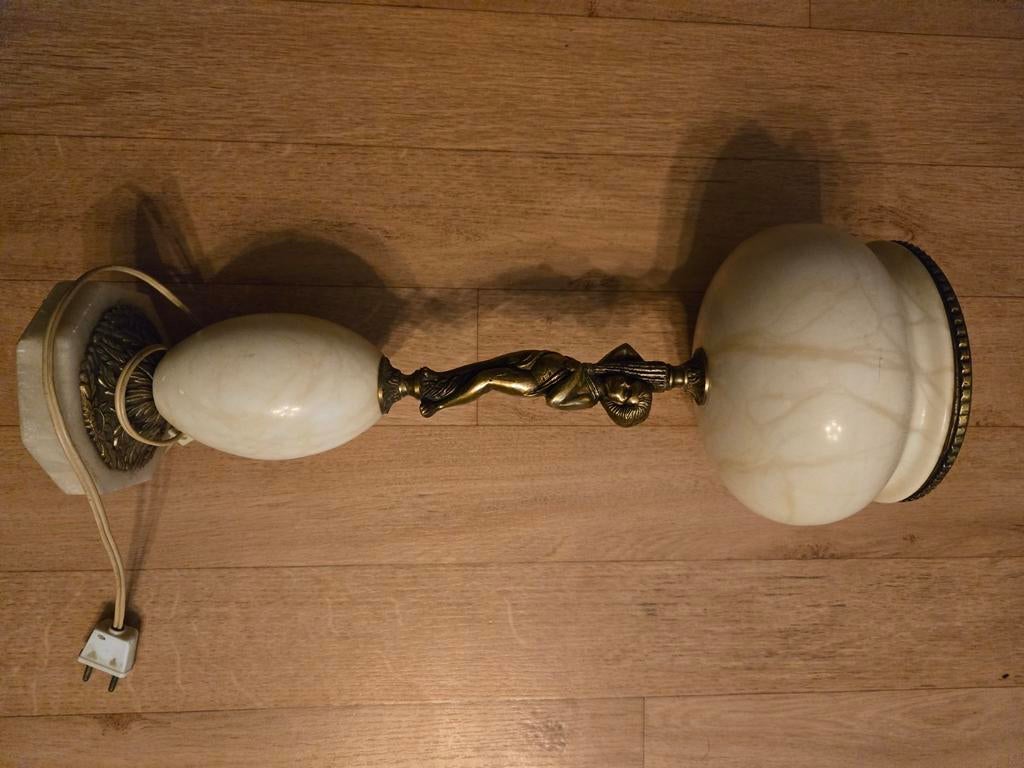 Art Deco lamp, Ophalen