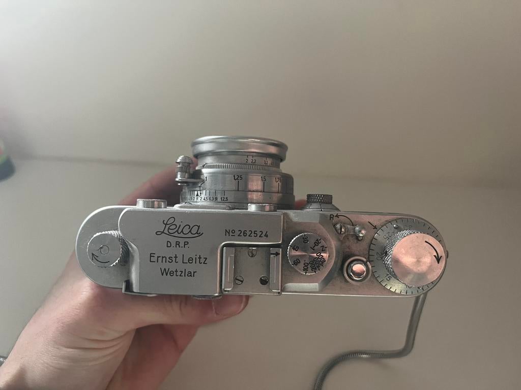 Leica IIIa 1937 mooie staat, Audio, Tv en Foto, Fotocamera's Analoog, Ophalen of Verzenden, Leica