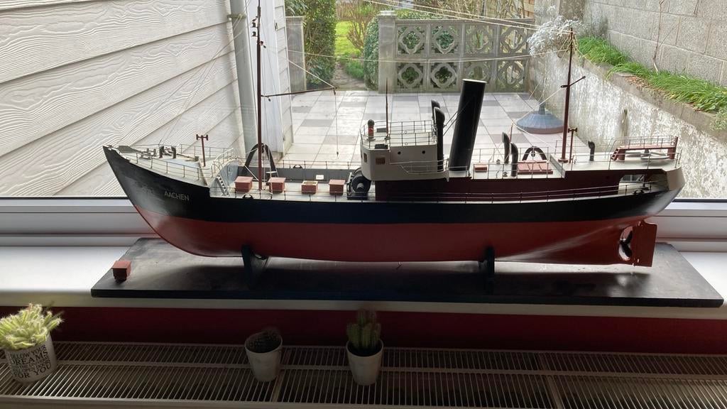 Model vissersschip, Hobby en Vrije tijd, Modelbouw | Boten en Schepen, Ophalen, 1:32 tot 1:50