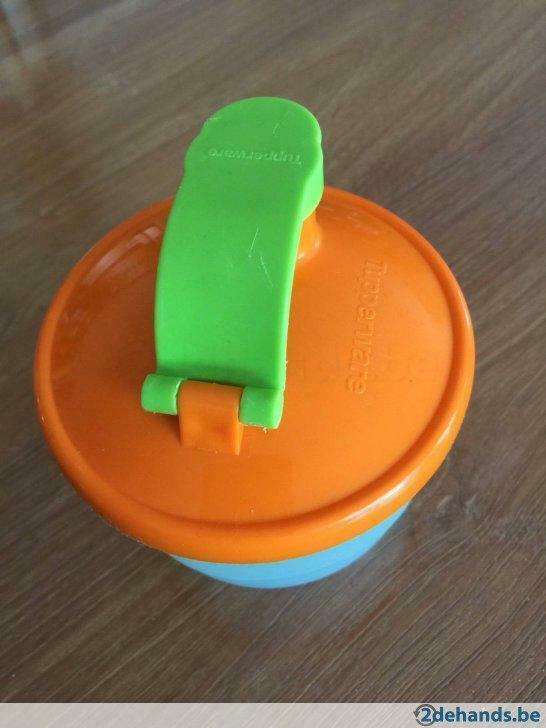 Tupperware doosje voor poederpap met verdeling in, Kinderen en Baby's, Gebruikt, Overige typen