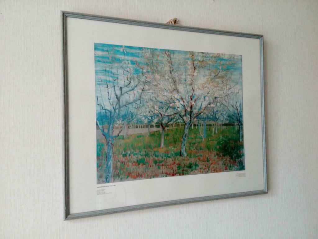Vincent Van Gogh "Le rose verger" Reproduction, Enlèvement