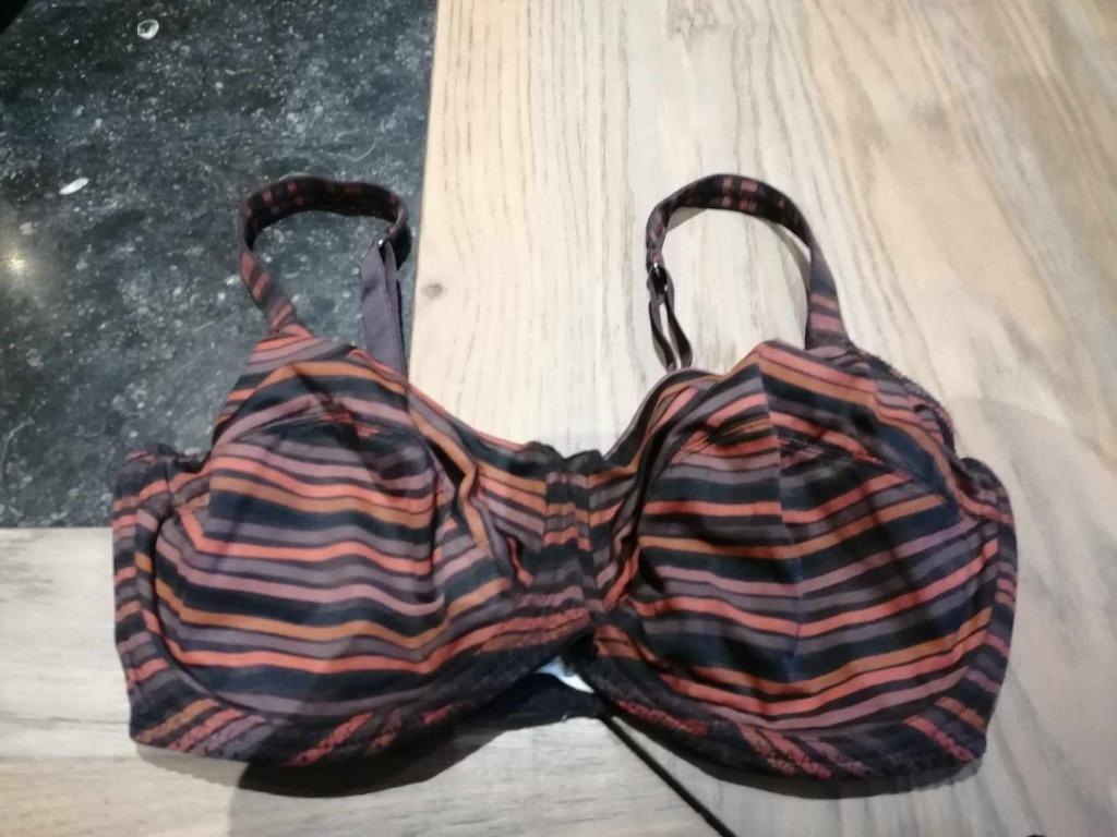 Bh bruin gestreept merk marie jo – maat EU 70f / FR 85f, Kleding | Dames, Marie Jo, Ophalen of Verzenden, Bruin, BH