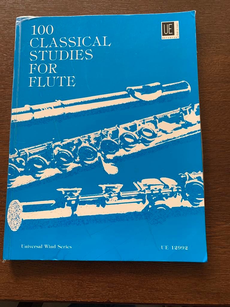 100 Classical Studies for Flute, Boeken, Ophalen of Verzenden, Zo goed als nieuw, Instrument, Frans Venster