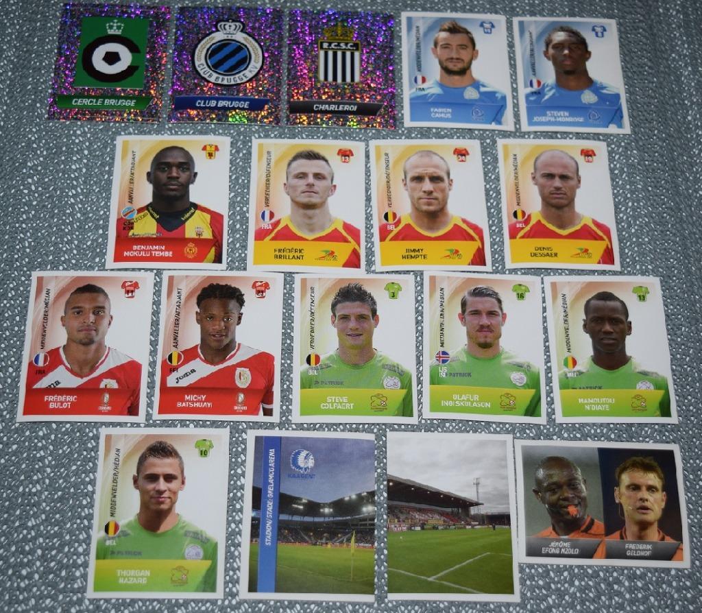 Panini Football 2014 / 18 stickers, Verzamelen, Verzenden, Zo goed als nieuw, Poster, Plaatje of Sticker