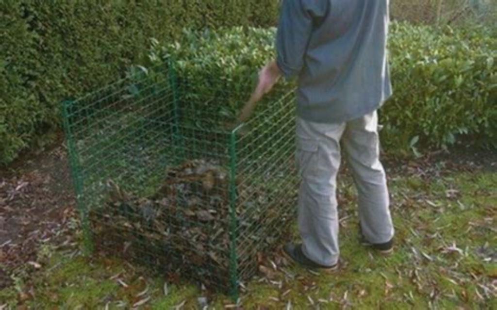 Compostbak Bekaert, Enlèvement