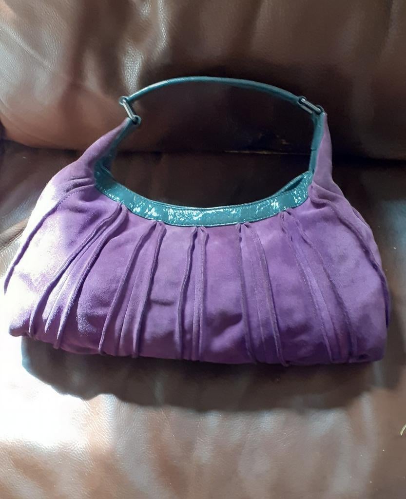 Sac de femme en daim mauve, Bijoux, Sacs & Beauté, Sacs | Sacs Femme, Utilisé, Sac à main, Gris, Enlèvement ou Envoi