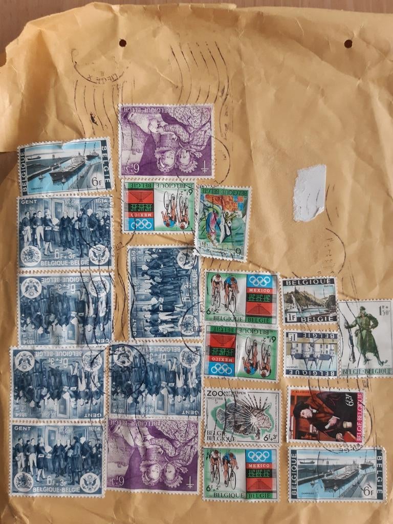 Postzegels, Postzegels en Munten, Postzegels | Europa | België, Ophalen of Verzenden, Gestempeld, Gestempeld