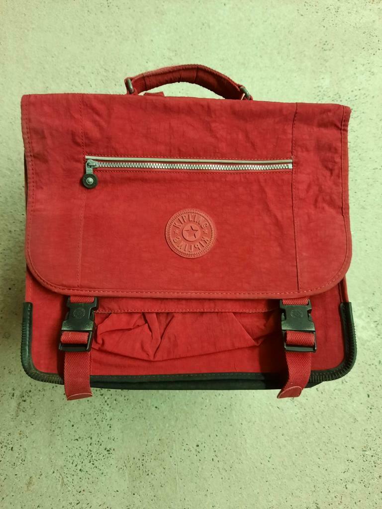 Cartable rouge, marque Kipling, en bon état,, Divers, Enlèvement ou Envoi, Utilisé