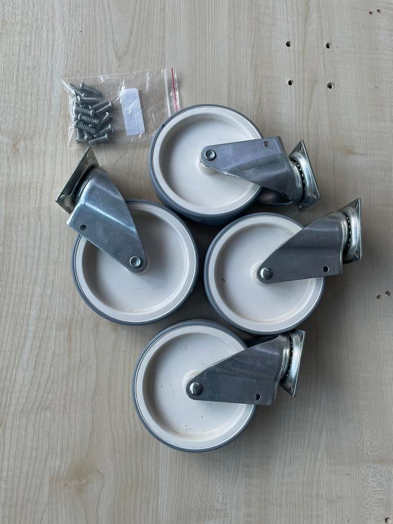 Roues pivotantes Ikea de 12 cm de diamètre, Enlèvement ou Envoi, Comme neuf