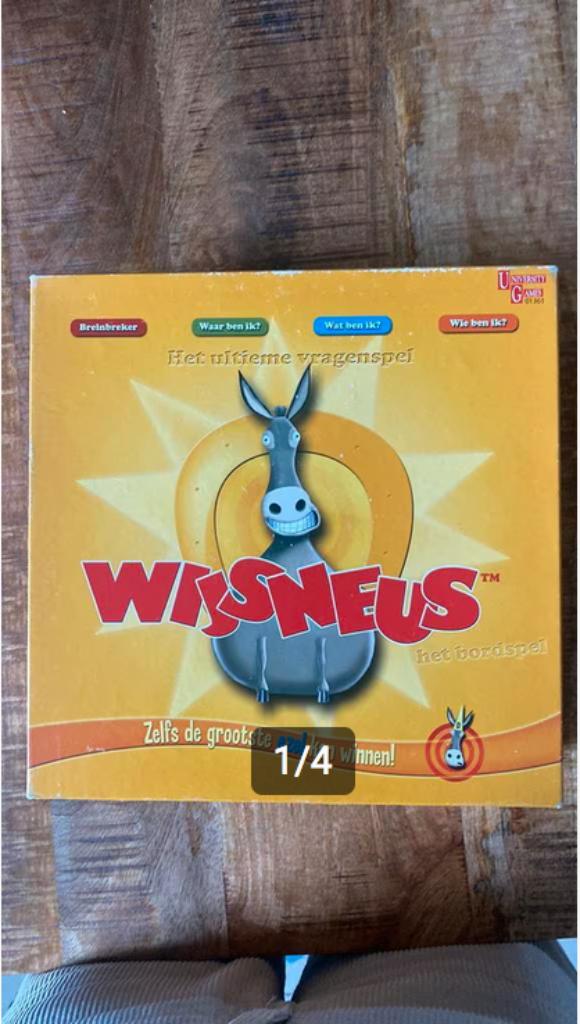 Wijsneus gezelschapsspel, Hobby en Vrije tijd, Vijf spelers of meer, Ophalen of Verzenden, Zo goed als nieuw, University games