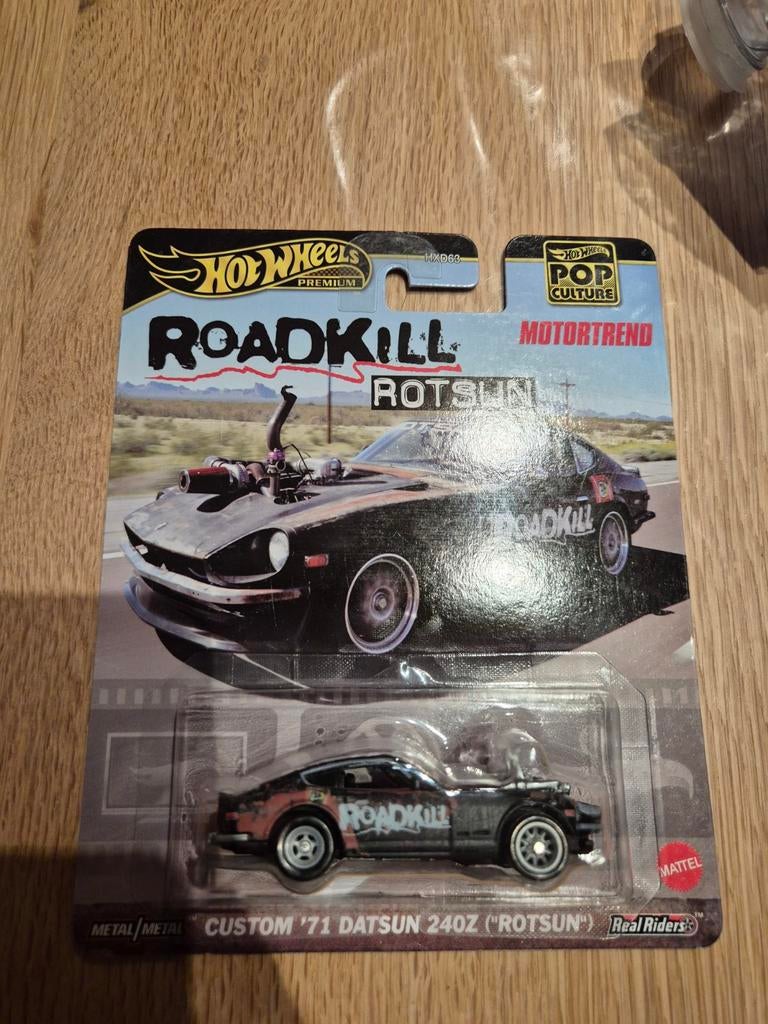 Hotwheels custom 71 datsun 240z rotsun hot wheels, Enlèvement ou Envoi
