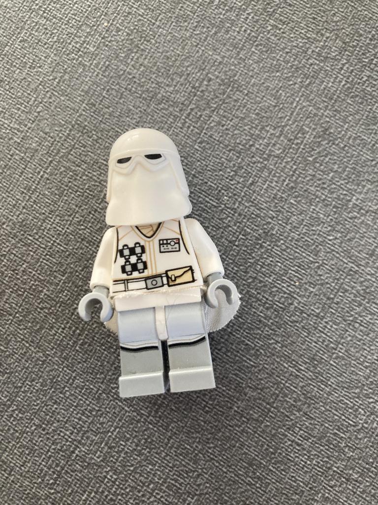 Lego Star Wars Minifigures Snow Trooper, Verzamelen, Ophalen, Zo goed als nieuw, Actiefiguurtje