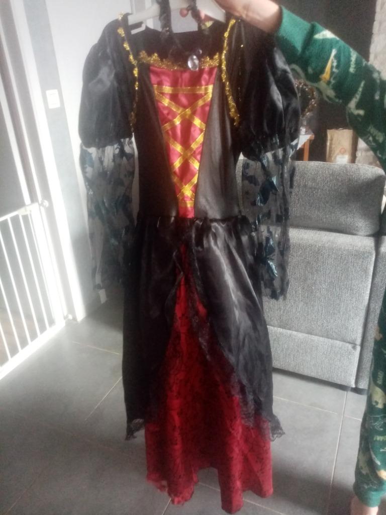 Drakula kleed, Ophalen, Gebruikt, 122 t/m 128, Meisje