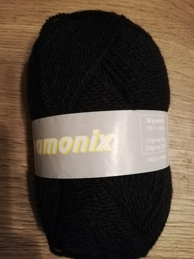 Zwart e wol Chamonix, Hobby en Vrije tijd, Breien en Haken, Ophalen of Verzenden