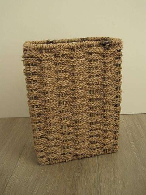 Panier tressé - plateau 27,5 x 21 cm, Enlèvement ou Envoi, Osier, Rectangulaire, Panier