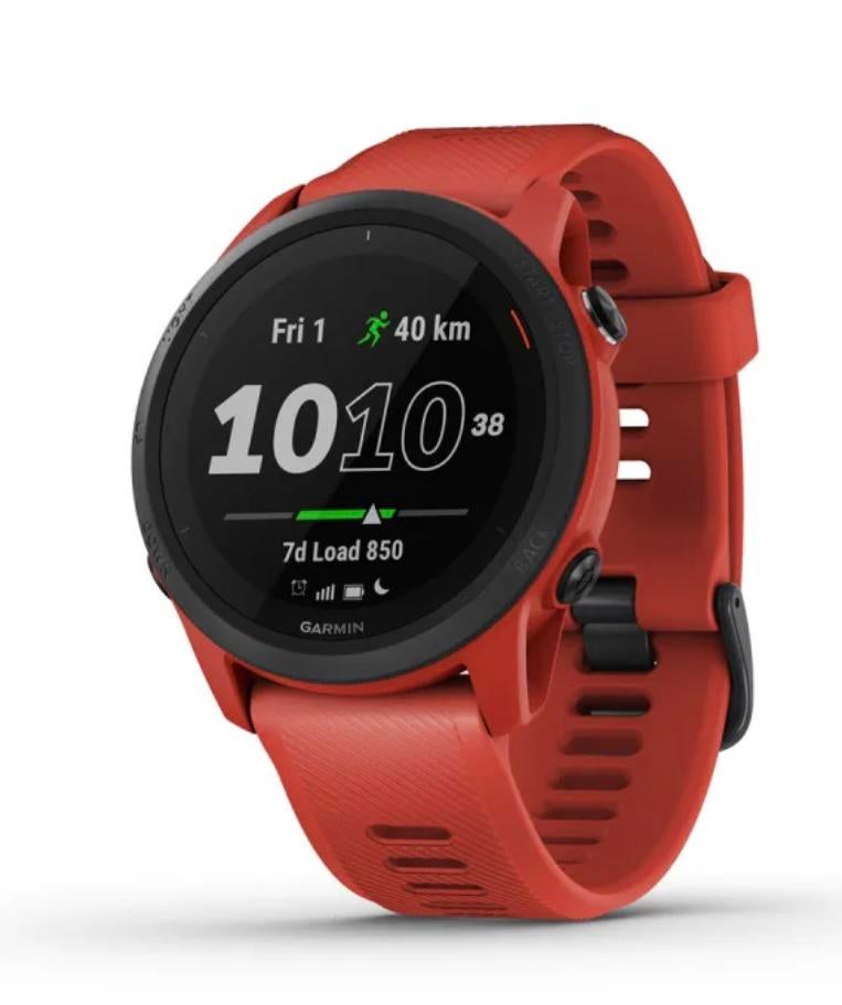 Garmin forerunner 745 Red, Ophalen of Verzenden, Conditie, Zo goed als nieuw, Zwart