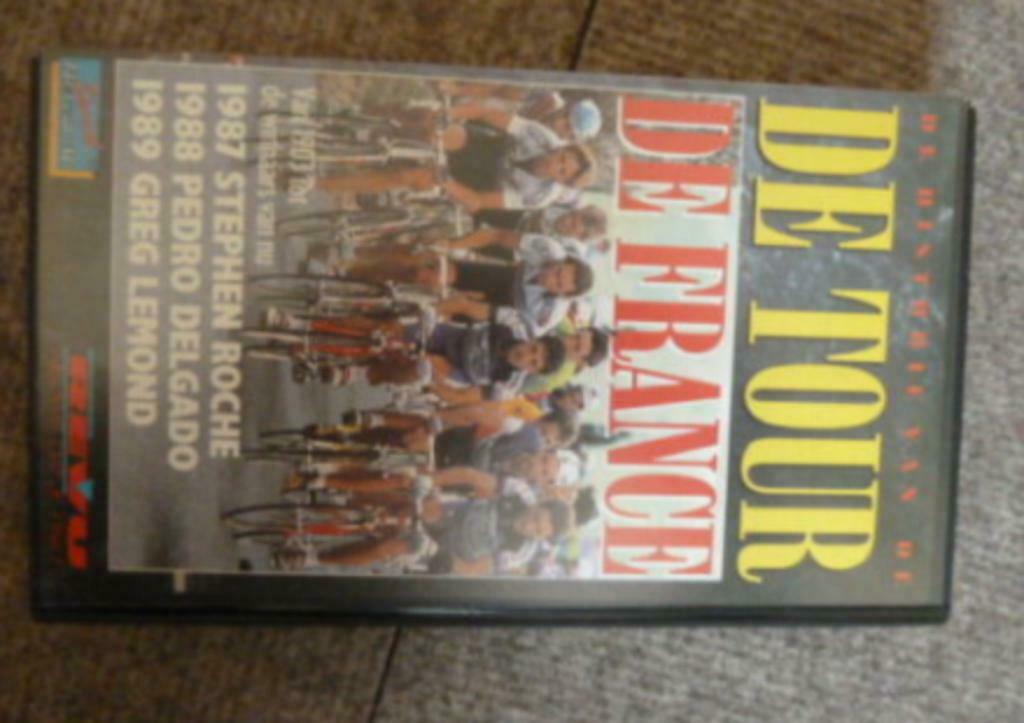 VHS video cassette de historie van de DE TOUR DE FRANCE, Tous les âges, Enlèvement ou Envoi, Documentaire