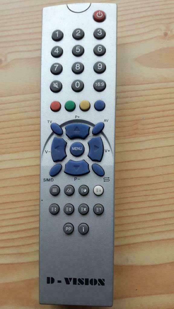 Afstandsbediening  D-Vision, TV, Hi-fi & Vidéo, Enlèvement ou Envoi, Utilisé, Originale, TV